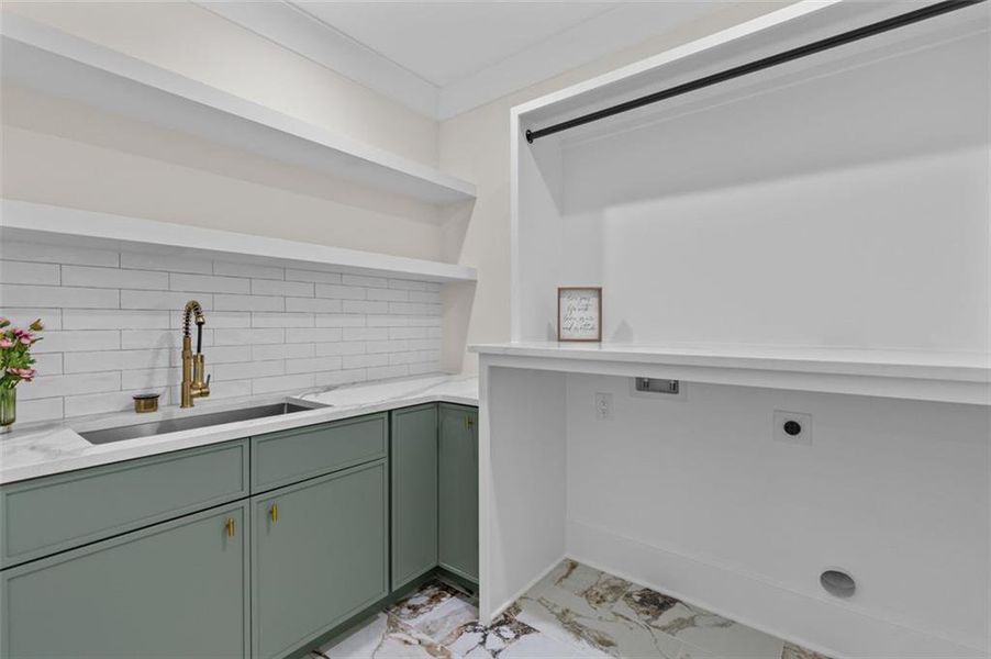 Furnished interior view inside a new home in , Winder (Image 50).