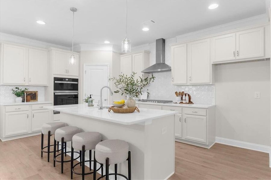 Furnished interior view inside a new home in River Rock, Ball Ground (Image 14).