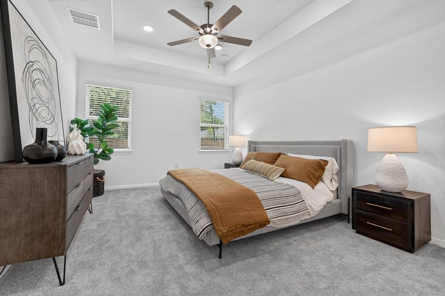Furnished interior view inside a new home in Lisso, Pflugerville (Image 8).