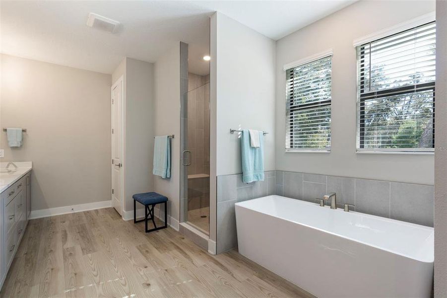 Furnished interior view inside a new home in Bella Terra, Hudson (Image 46). Furnished interior view inside a new home in Bella Terra, Hudson (Image 46).