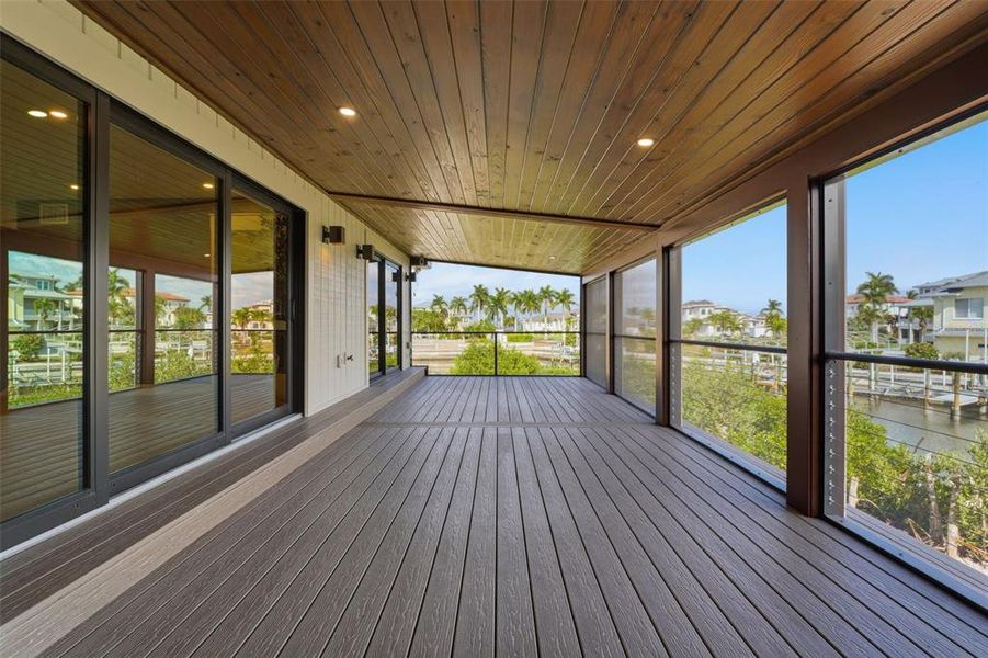 Exterior details and patio area of a home in , Englewood (Image 3).