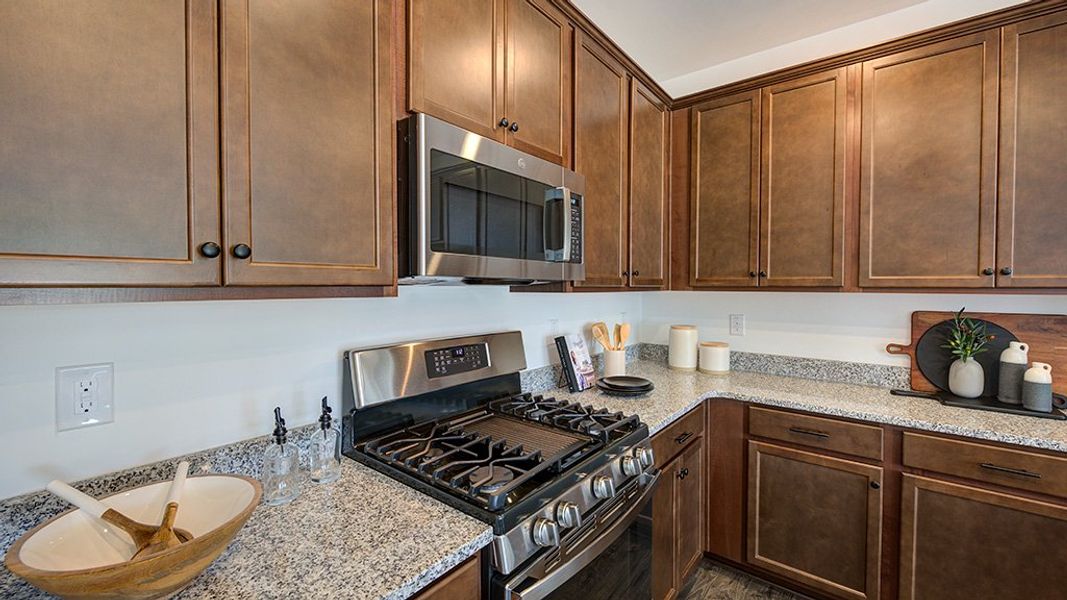 Furnished interior view inside a new home in Forestville Station, Wake Forest (Image 8).