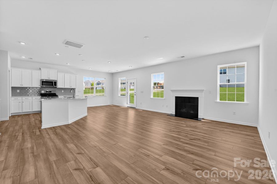 Spacious, unfurnished interior of a new home in Shannon Woods, Maiden (Image 13). Spacious, unfurnished interior of a new home in Shannon Woods, Maiden (Image 13).