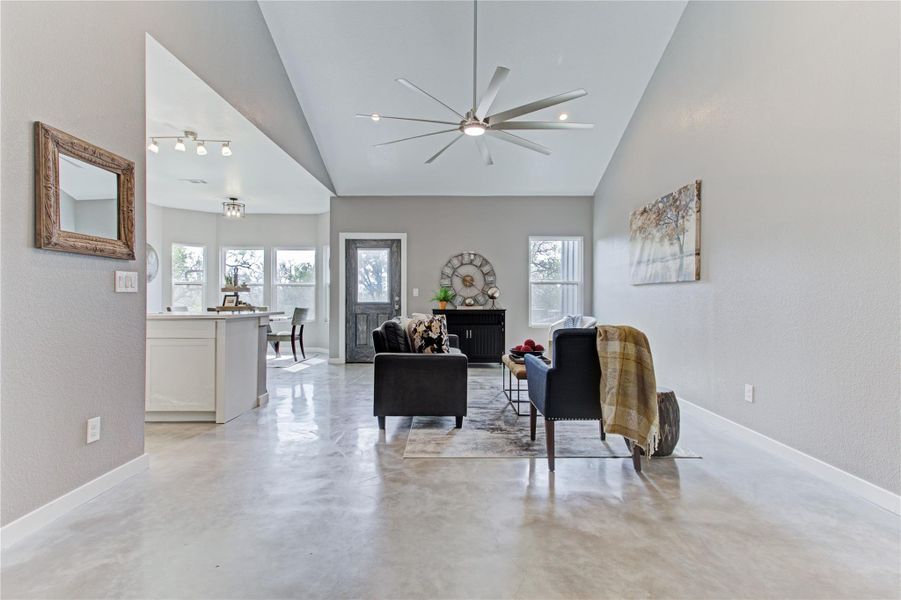 Furnished interior view inside a new home in , Spicewood (Image 10).