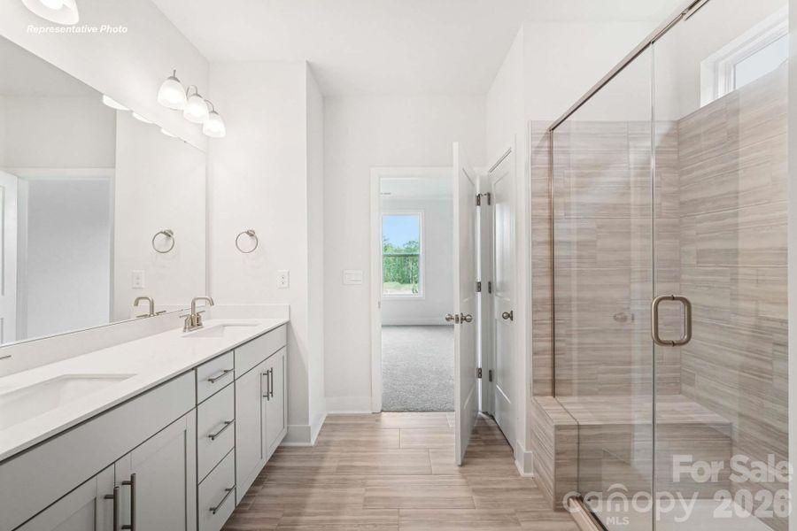 Furnished interior view inside a new home in Westport, York (Image 7).