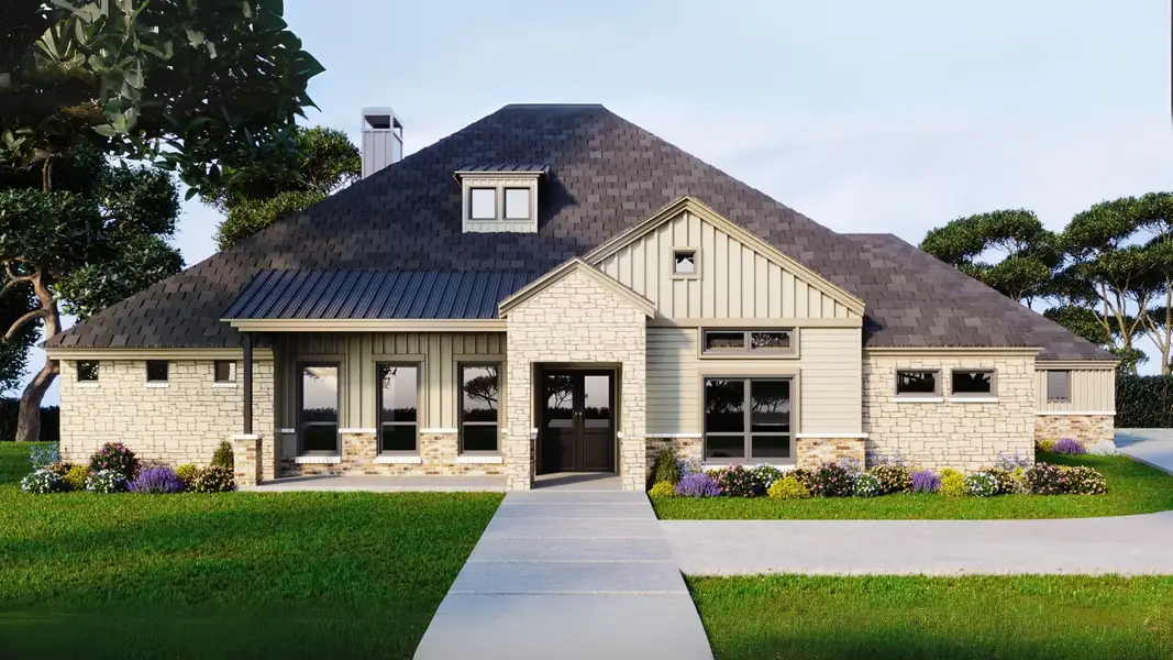 Front exterior of a home in the Arborwood community, located in Waller, TX (Image 14). Front exterior of a home in the Arborwood community, located in Waller, TX (Image 14).