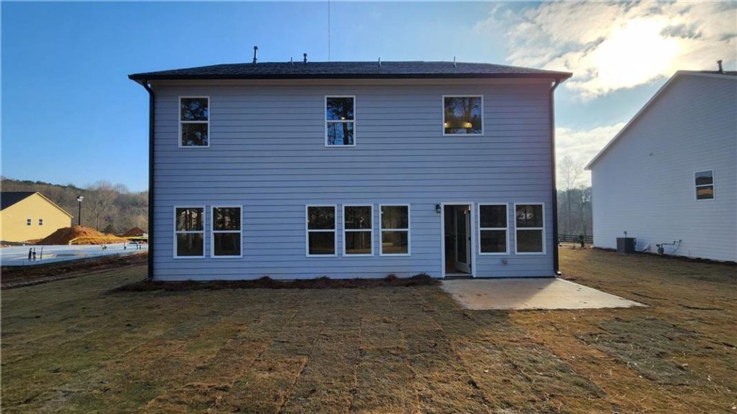 Exterior details and patio area of a home in The Estates at Casteel, Bethlehem (Image 4).
