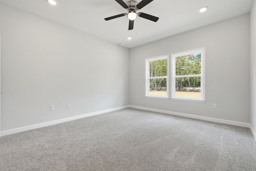 Spacious, unfurnished interior of a new home in Southern Charm, Crestview (Image 44).