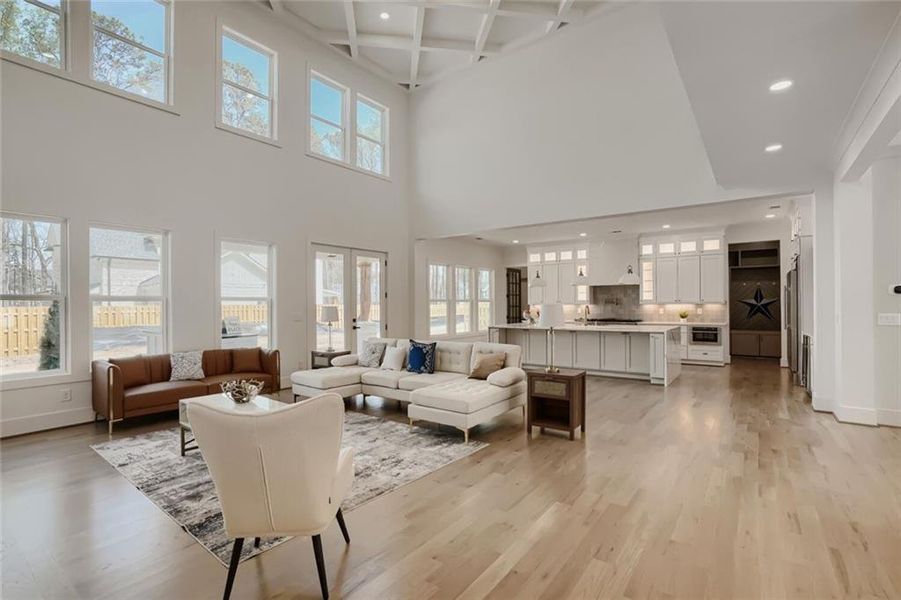 Furnished interior view inside a new home in , Grayson (Image 5).