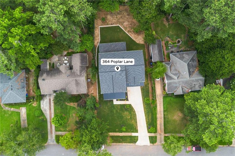 Front exterior of a new home in , Decatur, GA, highlighting curb appeal (Image 33). Front exterior of a new home in , Decatur, GA, highlighting curb appeal (Image 33).