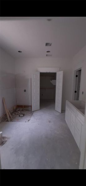 Open-concept floor plan design. Open-concept floor plan design.