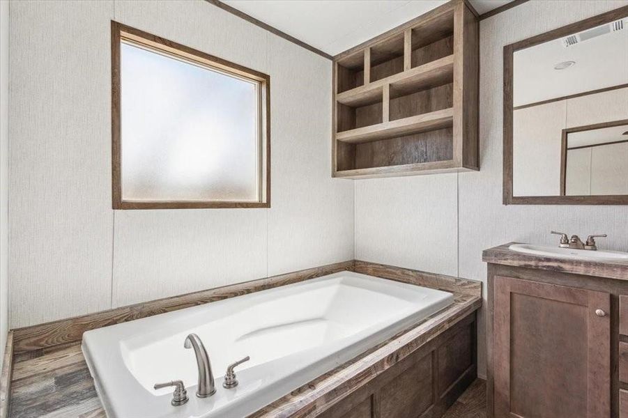 Furnished interior view inside a new home in , Mexia (Image 7).