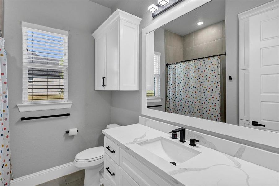 Furnished interior view inside a new home in , Godley (Image 15).