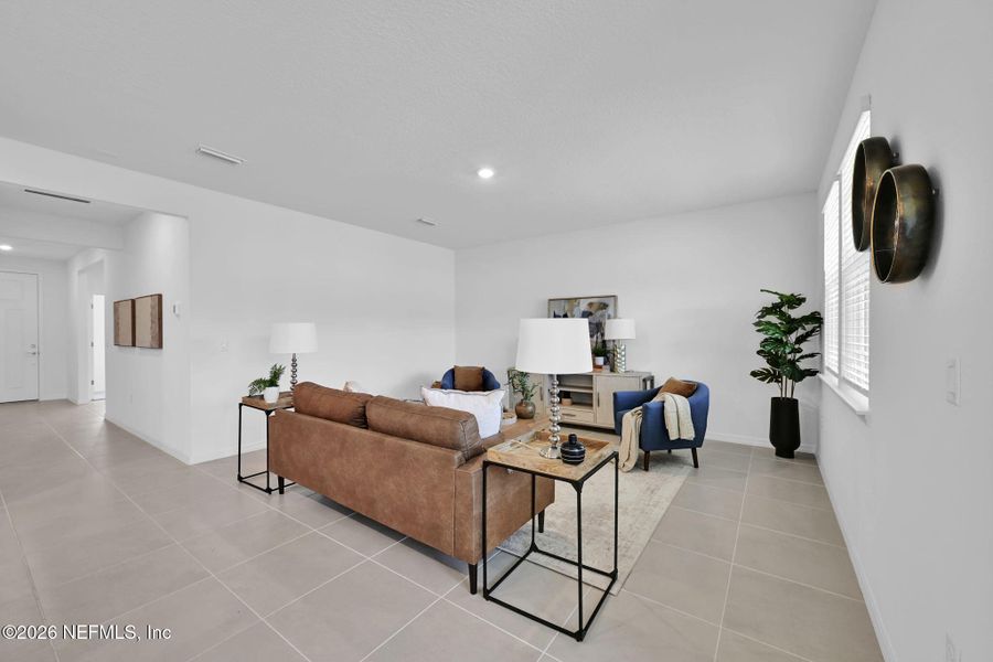 Furnished interior view inside a new home in Hyland Trail, Green Cove Springs (Image 36).