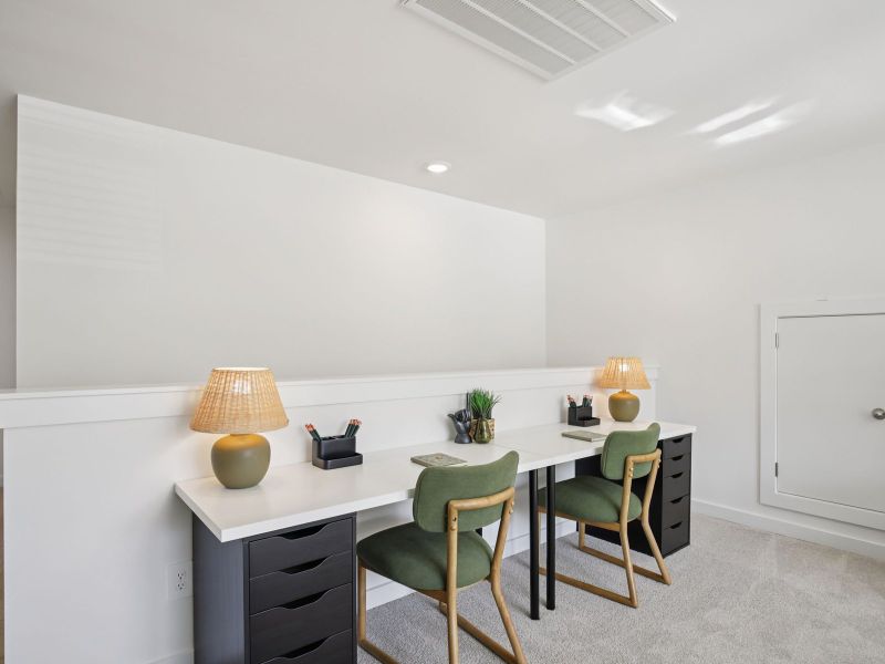 Furnished interior view inside a new home in River Ridge, Clarksville (Image 11).