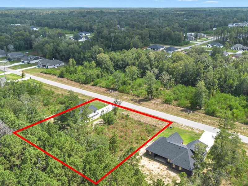 Wow! Look at all this potential! Builder is willing to sell lot next door totaling over 1.5 acres!