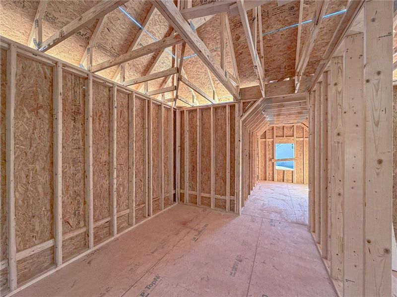 In-progress construction of a new home in Ashbury Commons, Powder Springs, GA (Image 44).