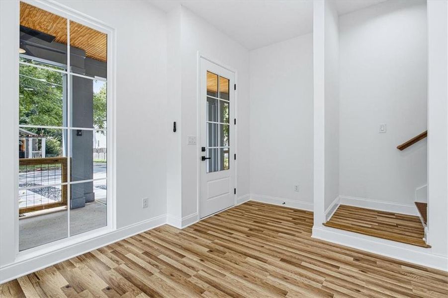 Spacious, unfurnished interior of a new home in , Atlanta (Image 14). Spacious, unfurnished interior of a new home in , Atlanta (Image 14).