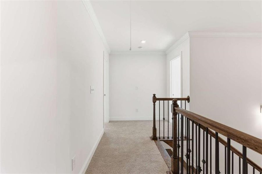 Spacious, unfurnished interior of a new home in The Estates at Hurricane Pointe, Douglasville (Image 18). Spacious, unfurnished interior of a new home in The Estates at Hurricane Pointe, Douglasville (Image 18).