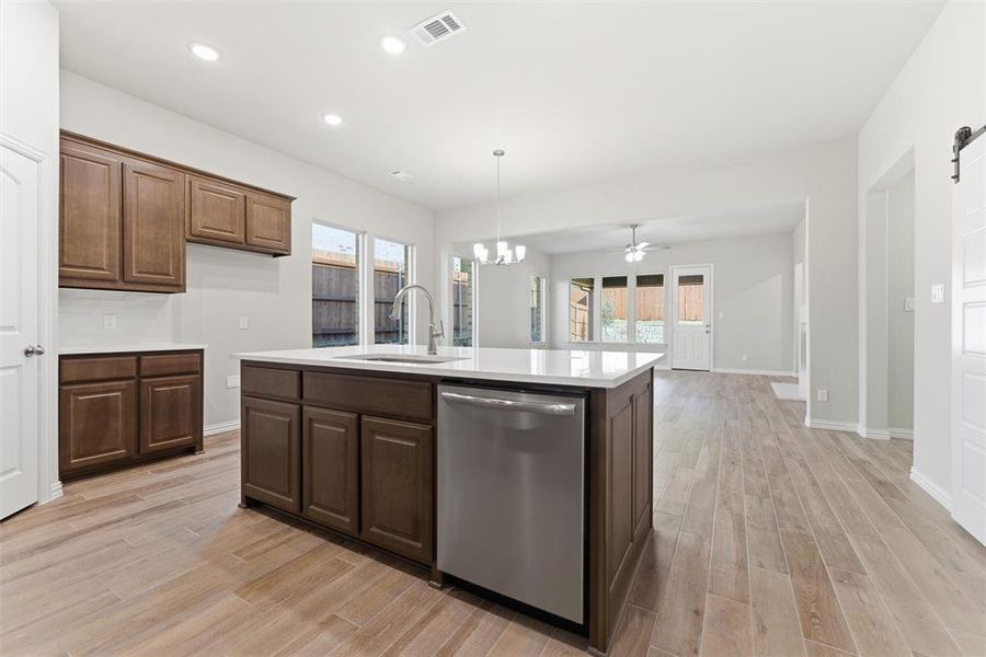 Furnished interior view inside a new home in Waterford Park, Weatherford (Image 8). Furnished interior view inside a new home in Waterford Park, Weatherford (Image 8).