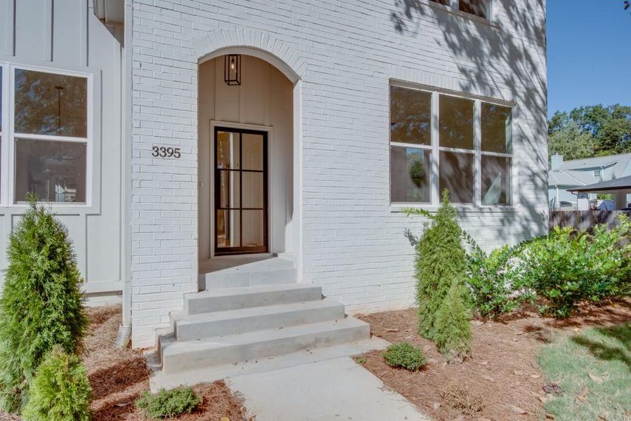 Exterior details and patio area of a home in , East Point (Image 28).