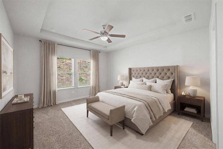 Furnished interior view inside a new home in , Canton (Image 5). Furnished interior view inside a new home in , Canton (Image 5).