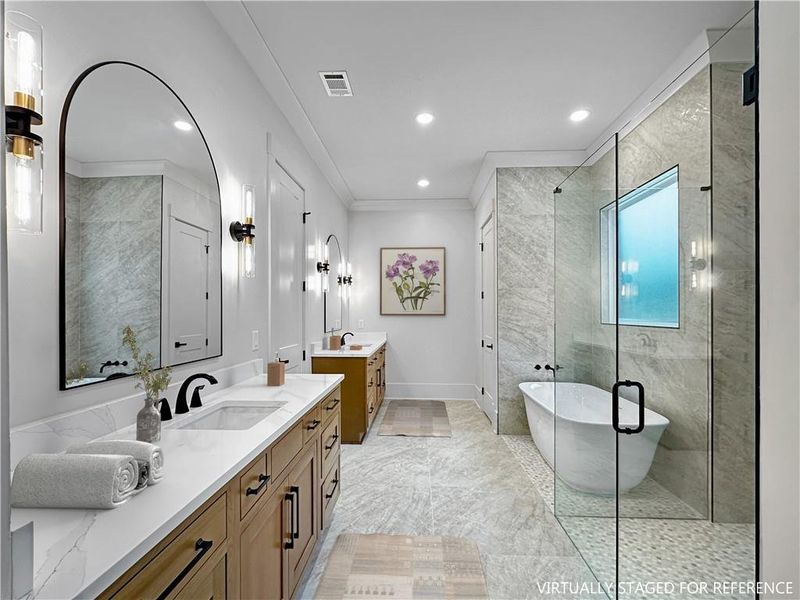 Furnished interior view inside a new home in , Jefferson (Image 16).