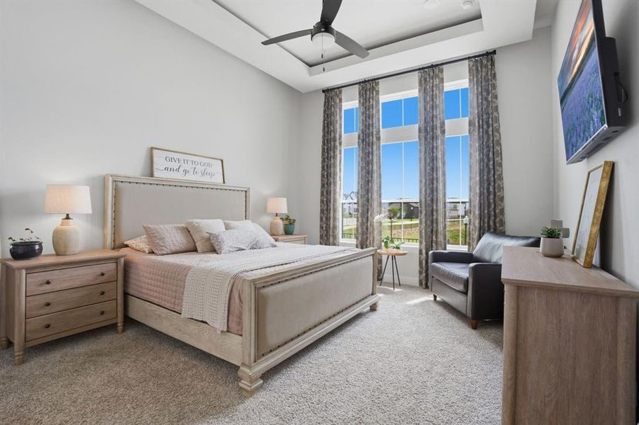 Furnished interior view inside a new home in , Rowlett (Image 32).