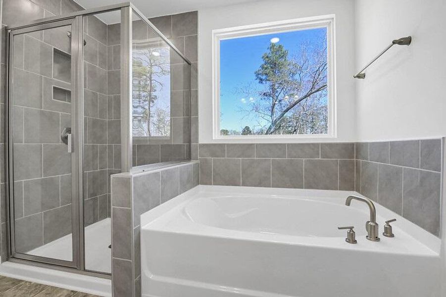 Furnished interior view inside a new home in Parker's Preserve, Ridgeville (Image 5). Furnished interior view inside a new home in Parker's Preserve, Ridgeville (Image 5).