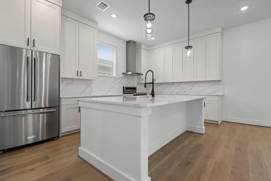 Furnished interior view inside a new home in , Rosenberg (Image 10).
