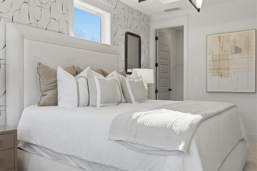 Furnished interior view inside a new home in Barrett Pointe, Kennesaw (Image 25).