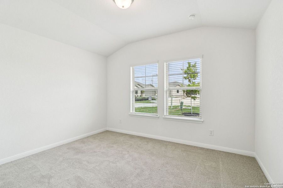 Spacious, unfurnished interior of a new home in Legendary Trails - Classic Series, Cibolo (Image 24).