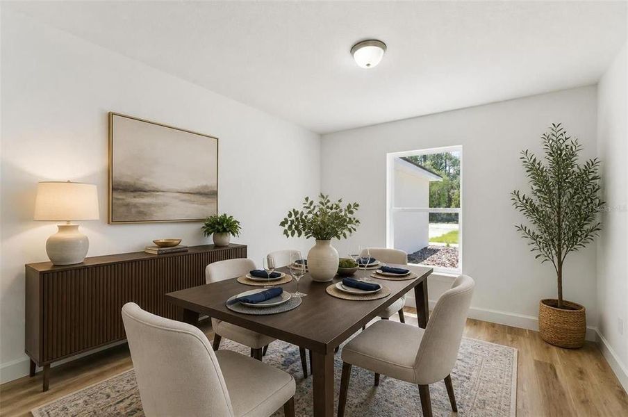 Furnished interior view inside a new home in , Weeki Wachee (Image 9). Furnished interior view inside a new home in , Weeki Wachee (Image 9).