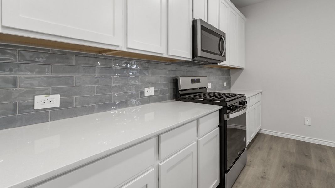 Furnished interior view inside a new home in Lakewood Trails, Forney (Image 5).