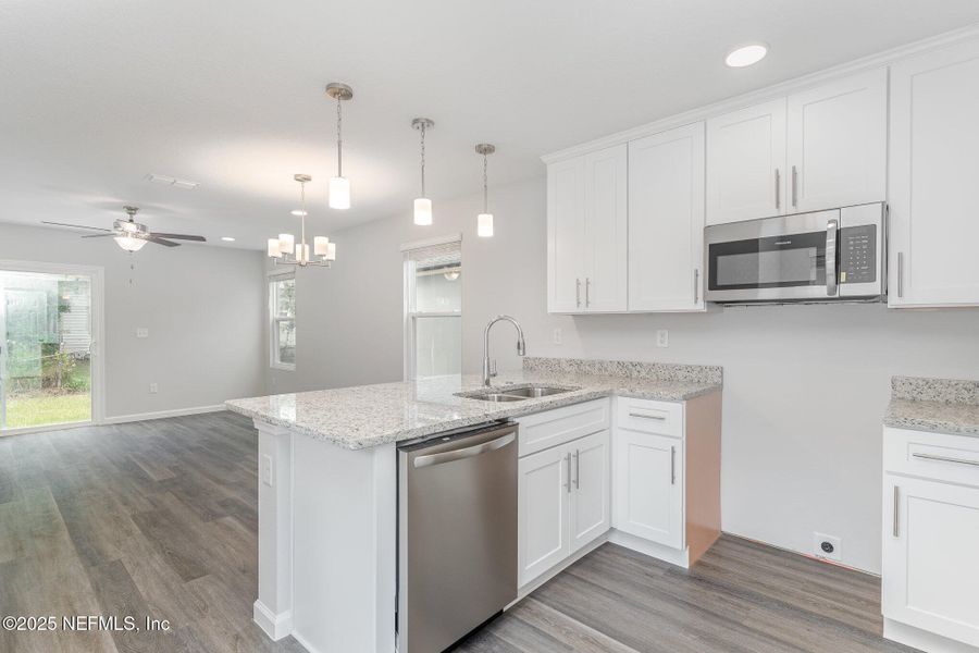 Furnished interior view inside a new home in , Jacksonville (Image 4).