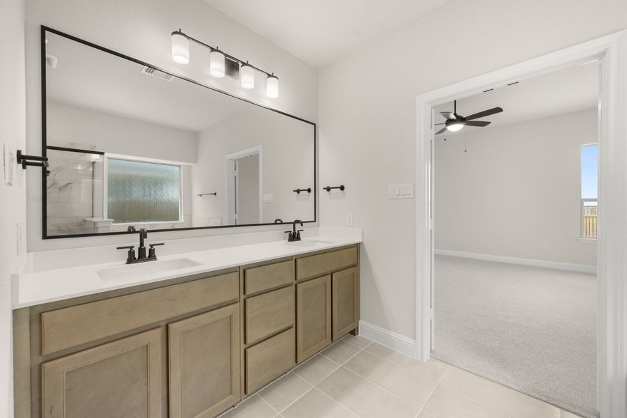 Furnished interior view inside a new home in Silo Mills, Joshua (Image 12).
