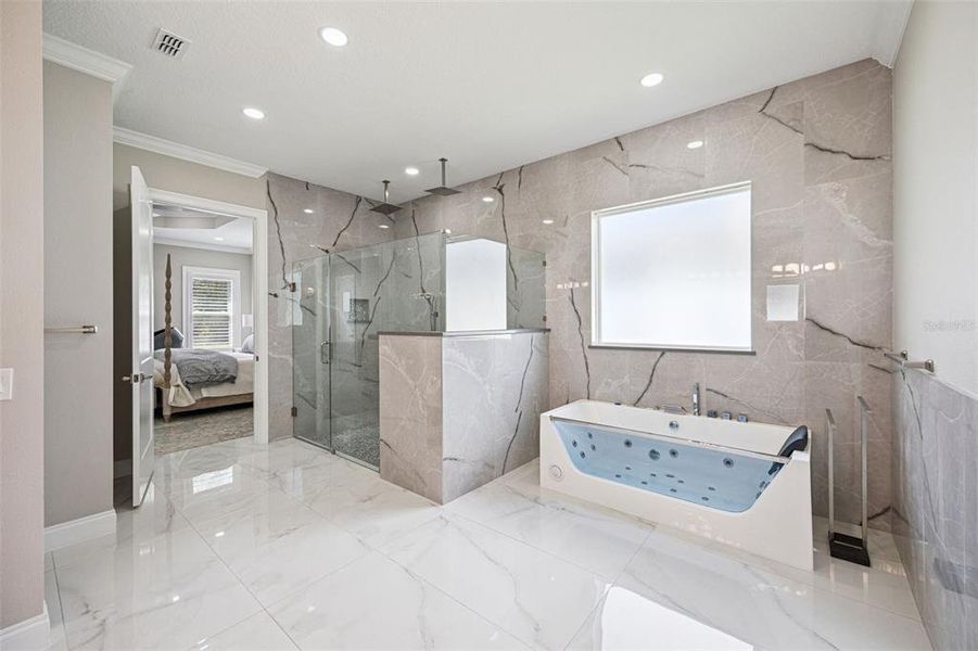 Furnished interior view inside a new home in , Clermont (Image 12).