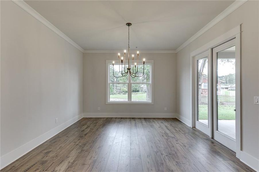 Spacious, unfurnished interior of a new home in , Buford (Image 34).
