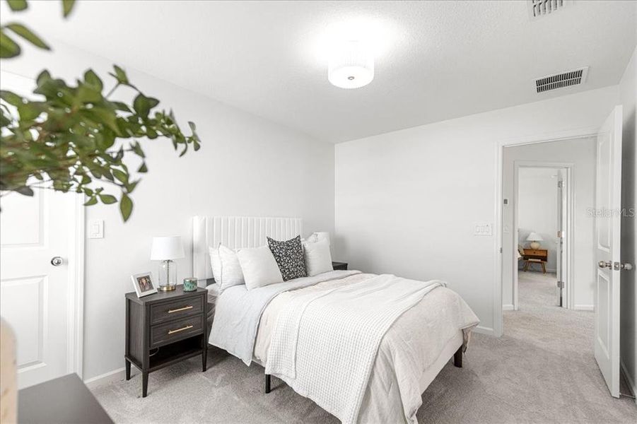 Furnished interior view inside a new home in Millwood: Millwood Estates - The Enclave, Ocala (Image 15). Furnished interior view inside a new home in Millwood: Millwood Estates - The Enclave, Ocala (Image 15).