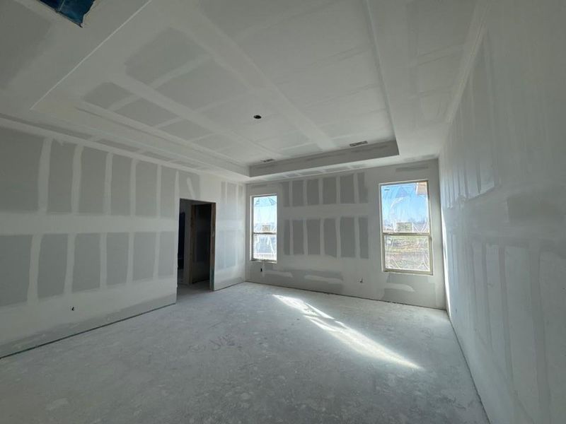 In-progress construction of a new home in Terra Escalante, Blue Ridge, TX (Image 11).
