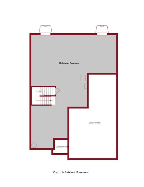 2D floor plan layout of this home in Aspen Ranch, Fountain, CO (Image 4).