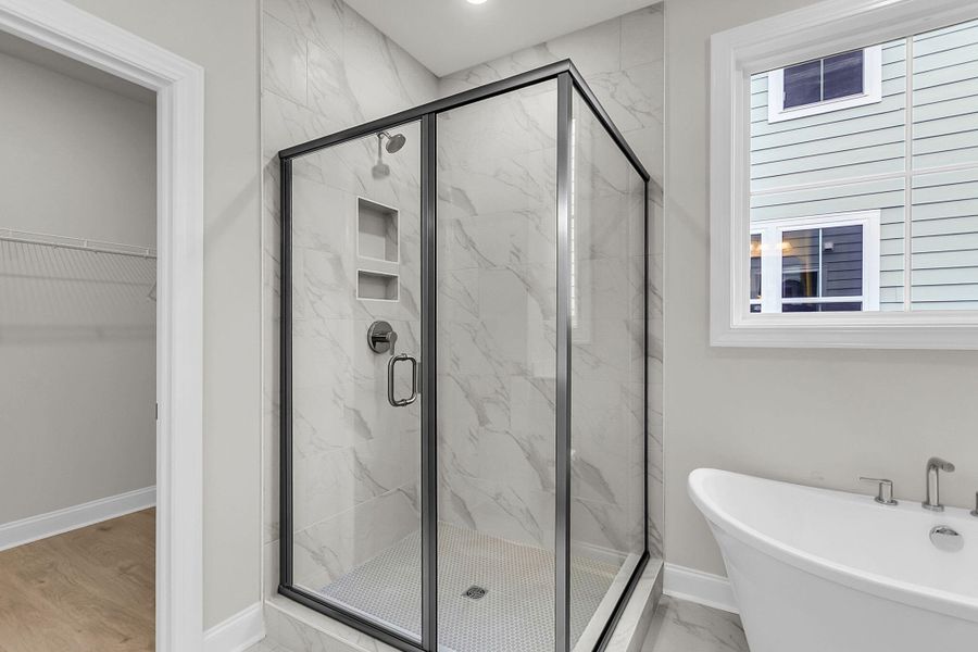 Furnished interior view inside a new home in Tidewater at Lakes of Cane Bay, Summerville (Image 14).