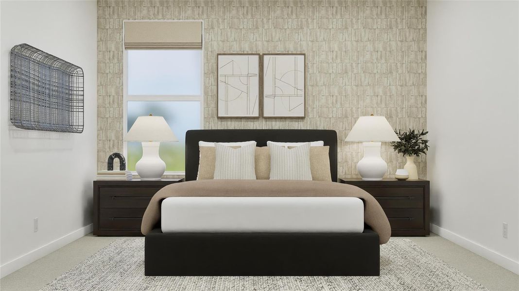 Furnished interior view inside a new home in Waterstone, Kyle (Image 7).