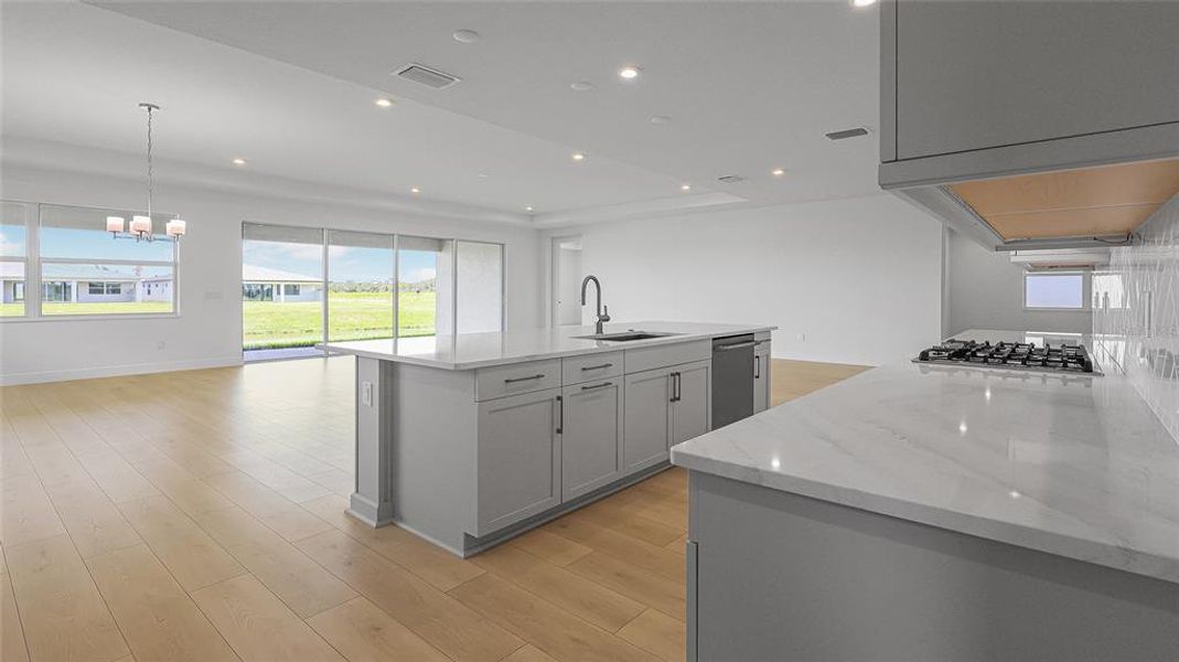 Furnished interior view inside a new home in Woodland Preserve, Parrish (Image 10).