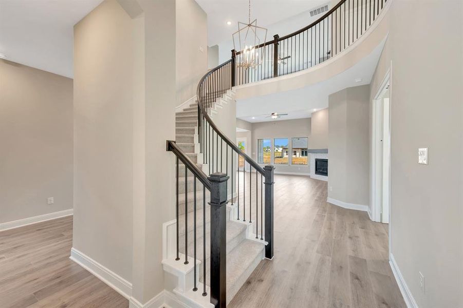 Spacious, unfurnished interior of a new home in Northshore at Lakewood Village - Classic Series, Lakewood Village (Image 26). Spacious, unfurnished interior of a new home in Northshore at Lakewood Village - Classic Series, Lakewood Village (Image 26).