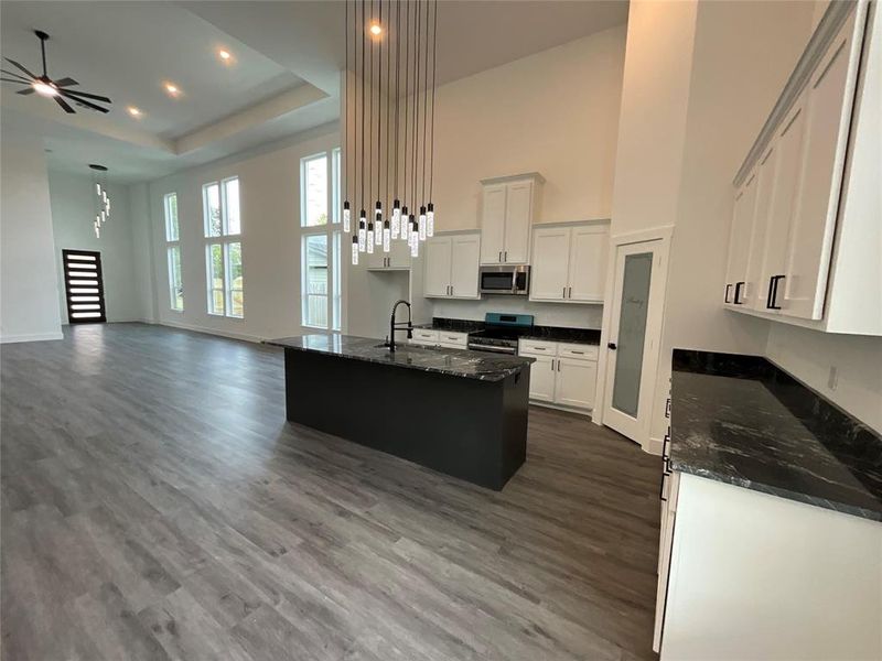 Furnished interior view inside a new home in , Greenville (Image 6). Furnished interior view inside a new home in , Greenville (Image 6).