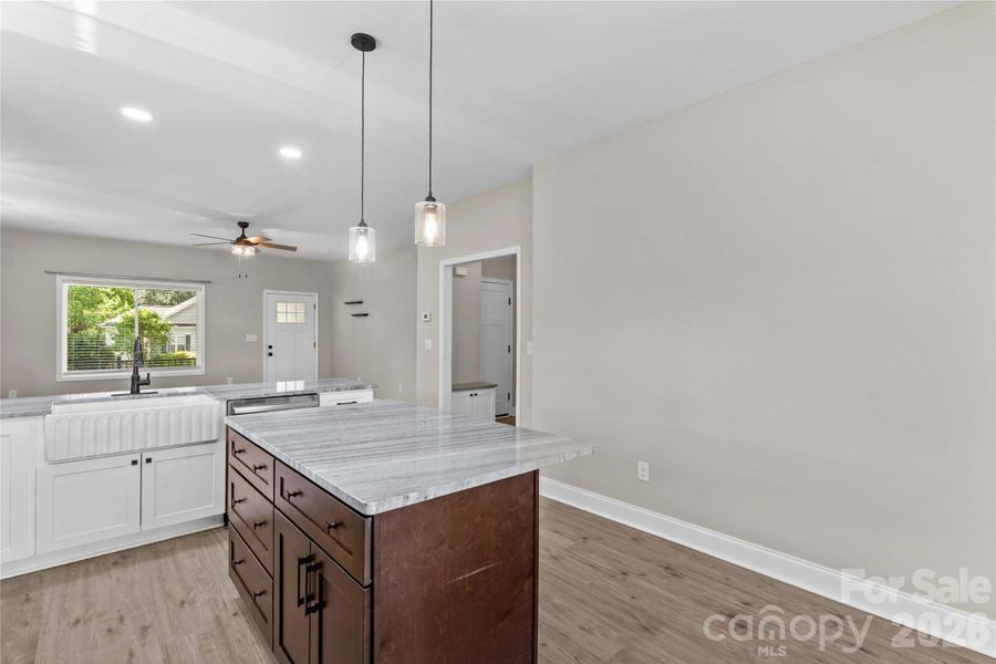 Furnished interior view inside a new home in , Statesville (Image 12).