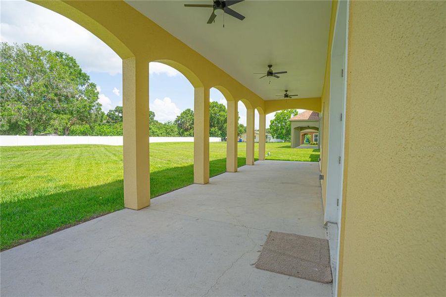 Exterior details and patio area of a home in , Sanford (Image 31).