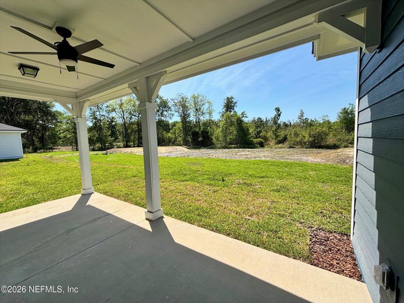 Exterior details and patio area of a home in , Melrose (Image 4).
