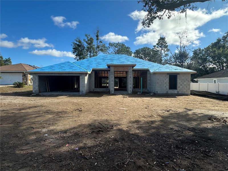 In-progress construction of a new home in , Ocala, FL (Image 27). In-progress construction of a new home in , Ocala, FL (Image 27).
